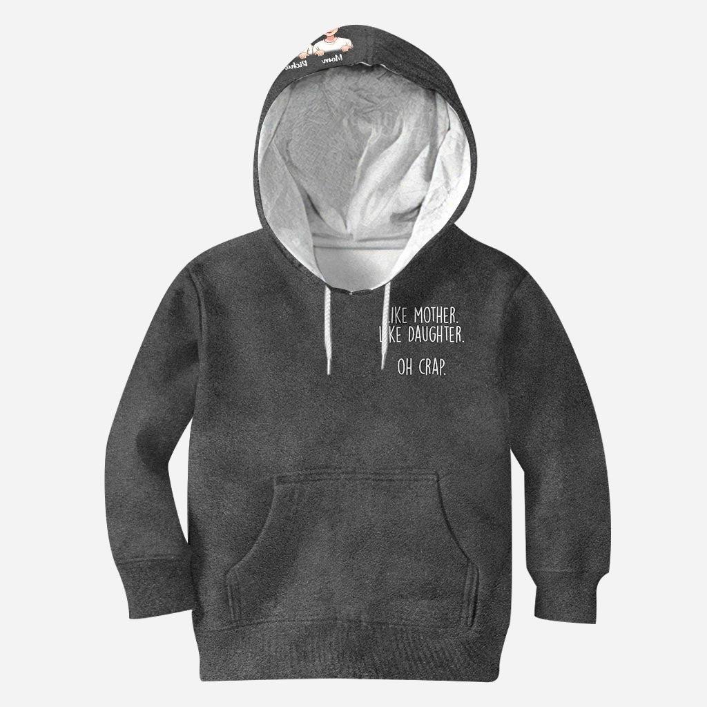 Like Mother Like Daughter - Gift for mom, daughter, son, toddler - child (2- 16 year) - Personalized All Over Shirt