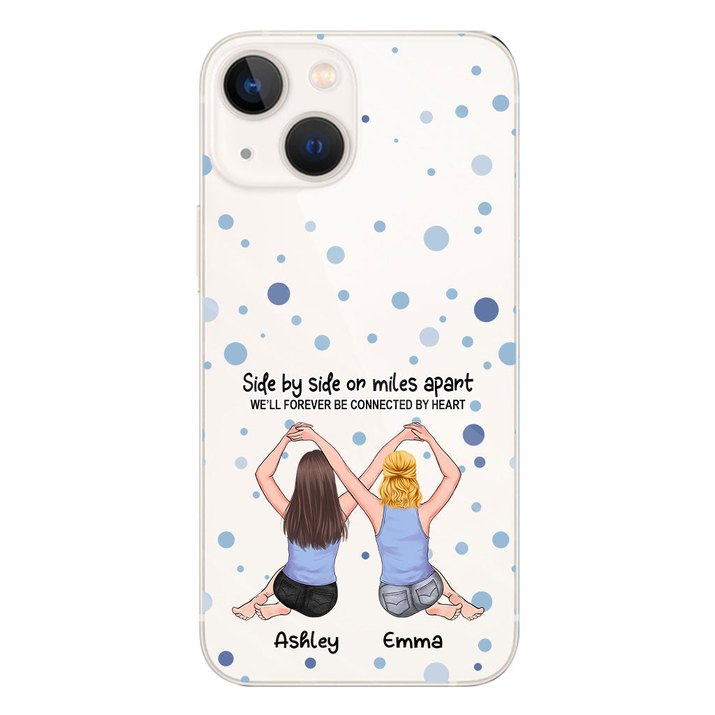 Bestie Forever - Bestie gift for sister - Personalized Clear Phone Case