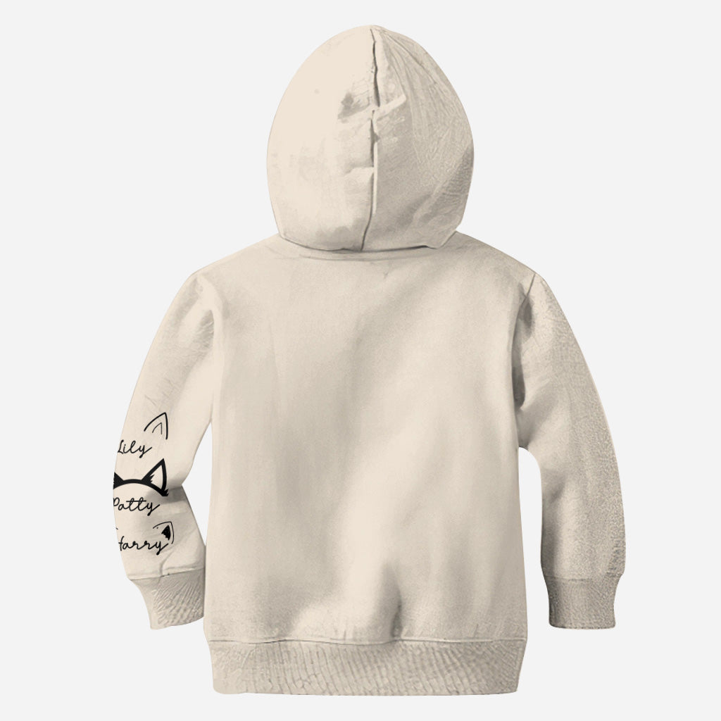 Katzenmama - Personalisiertes T-Shirt mit Katzenmotiv