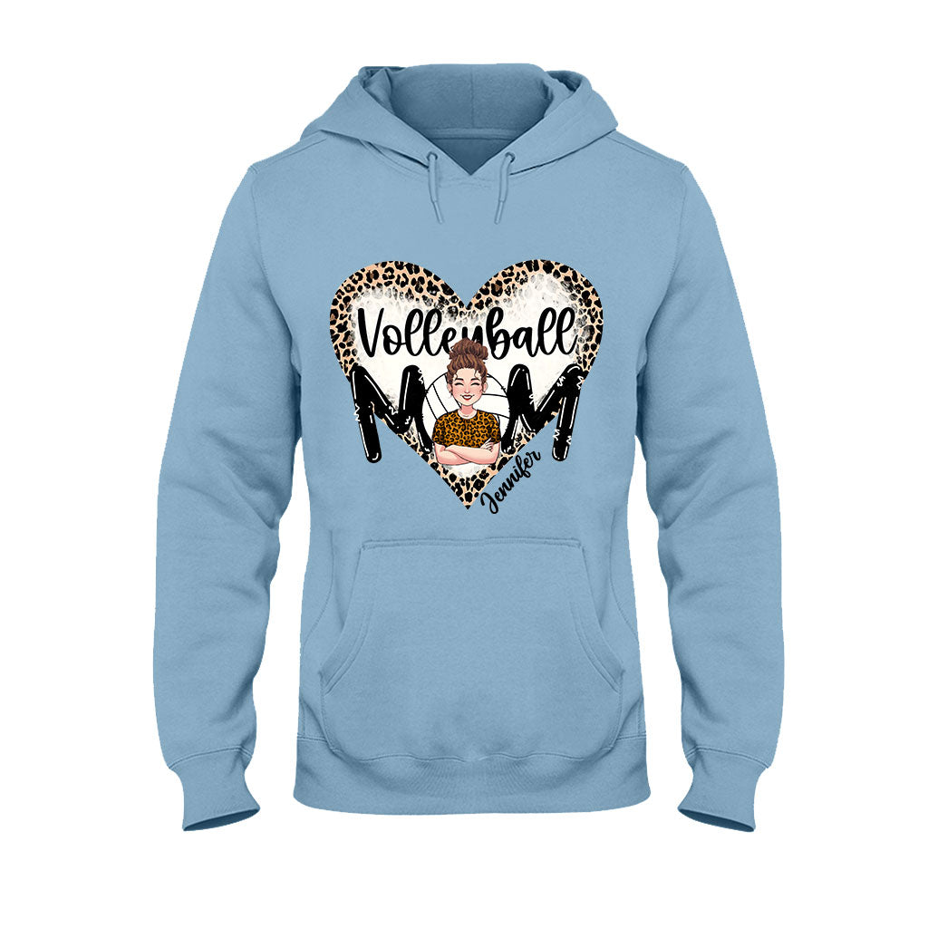 Volleyball Mom - Personalized Volleyball T-shirt And Hoodie
