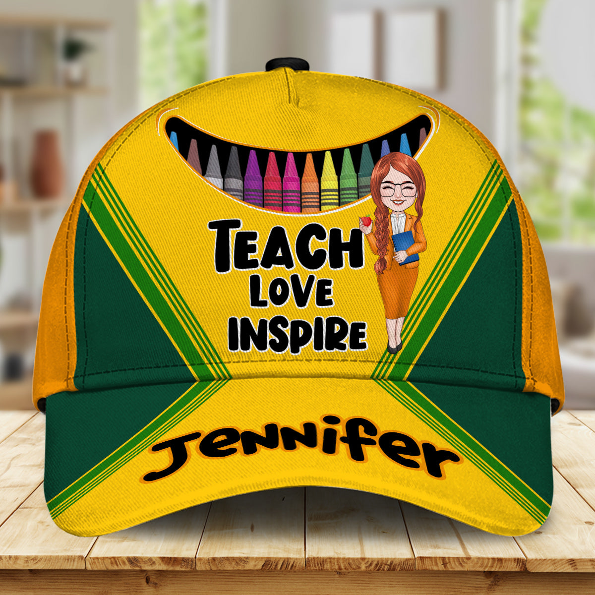 Teach Love Inspire - Personalized Teacher Classic Cap