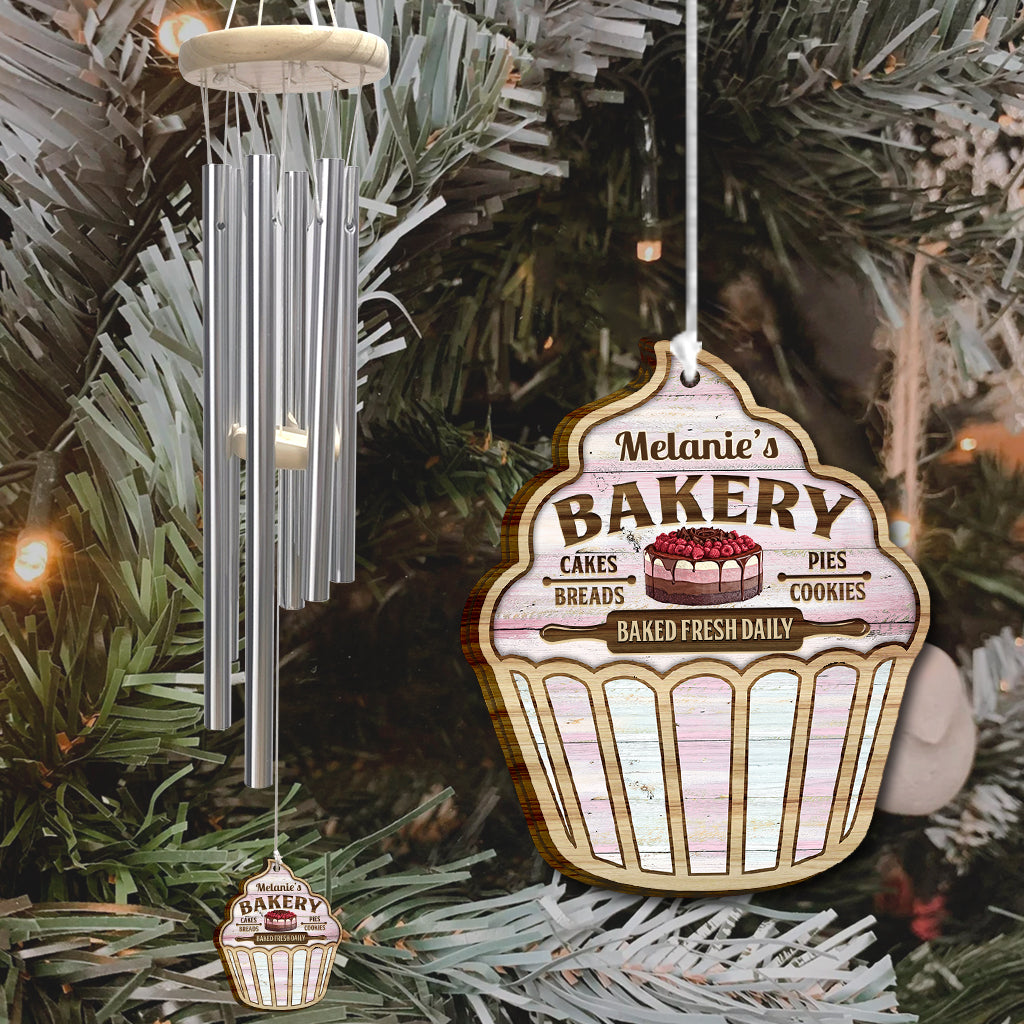Just A Girl Who Loves Baking - Personalized Baking Wind Chime