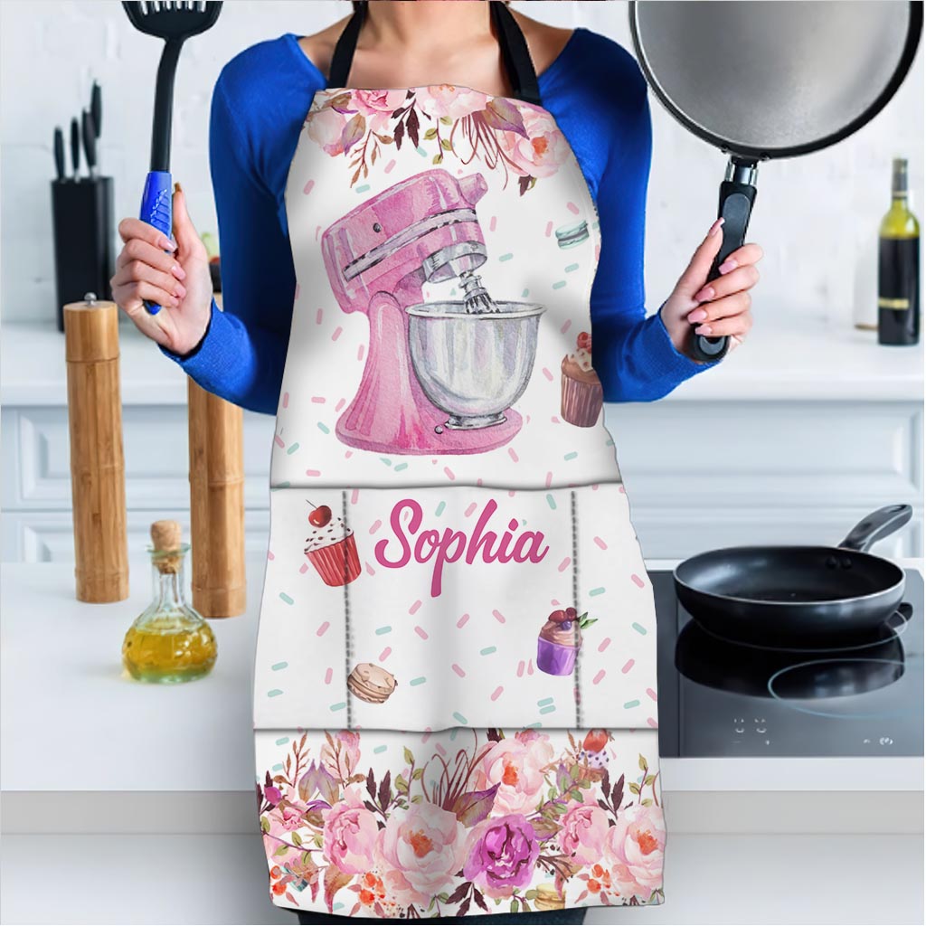 Baking Is My Therapy - Personalized Baking Apron