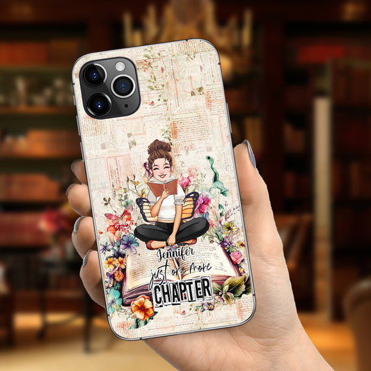 Just One More Chapter - Personalized Book Phone Case