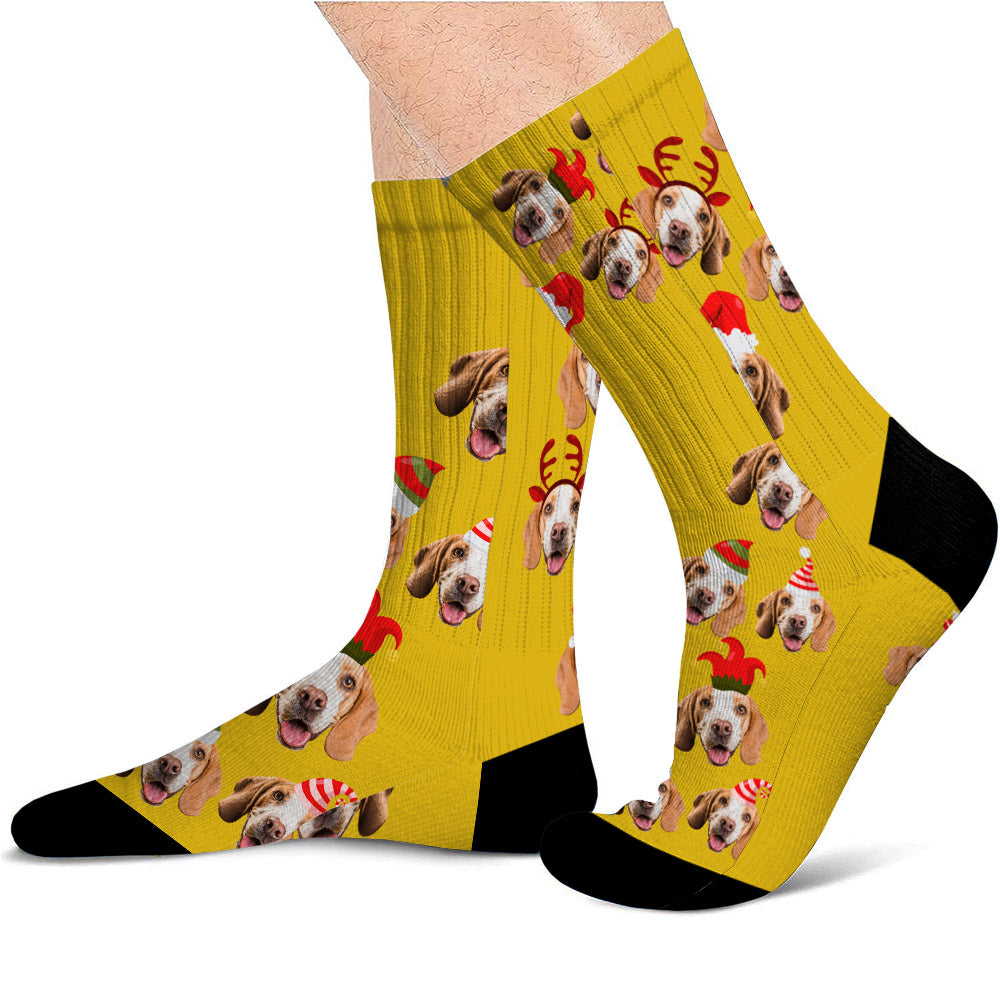 Socken mit Haustierfoto – Geschenk für Hundeliebhaber – Personalisierte Socken