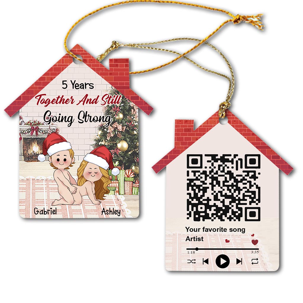 And Still Going Strong - Personalized Couple Ornament