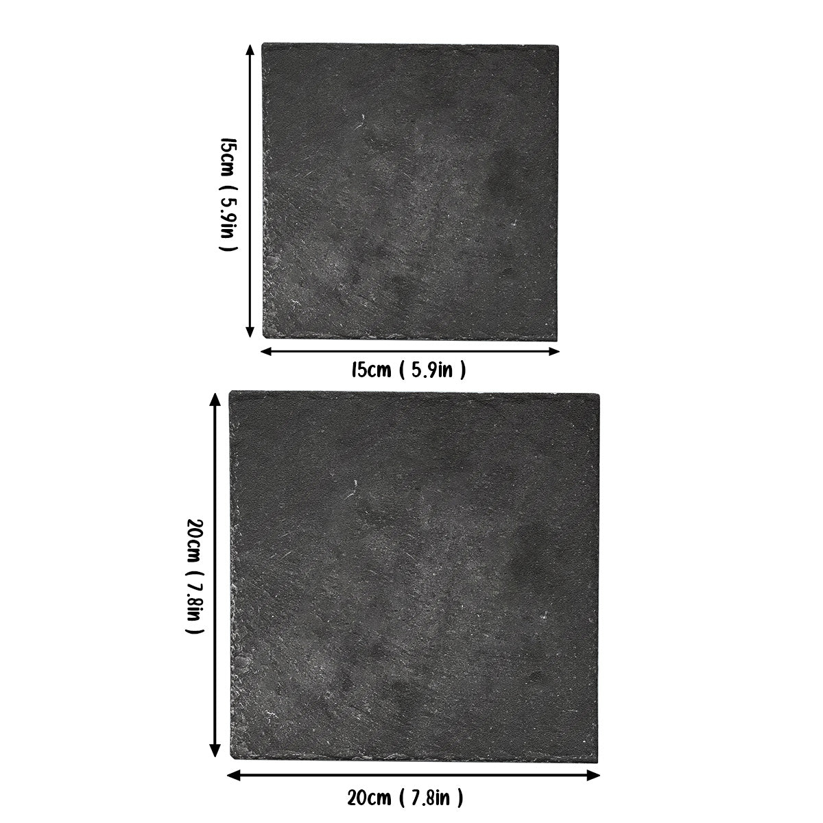 Nicht mehr an meiner Seite – Personalisierter quadratischer Stein in Hundeform
