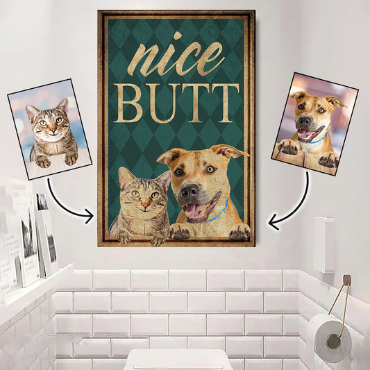 Schönes Hundefoto hochladen – Personalisierte Hundeleinwand und Poster
