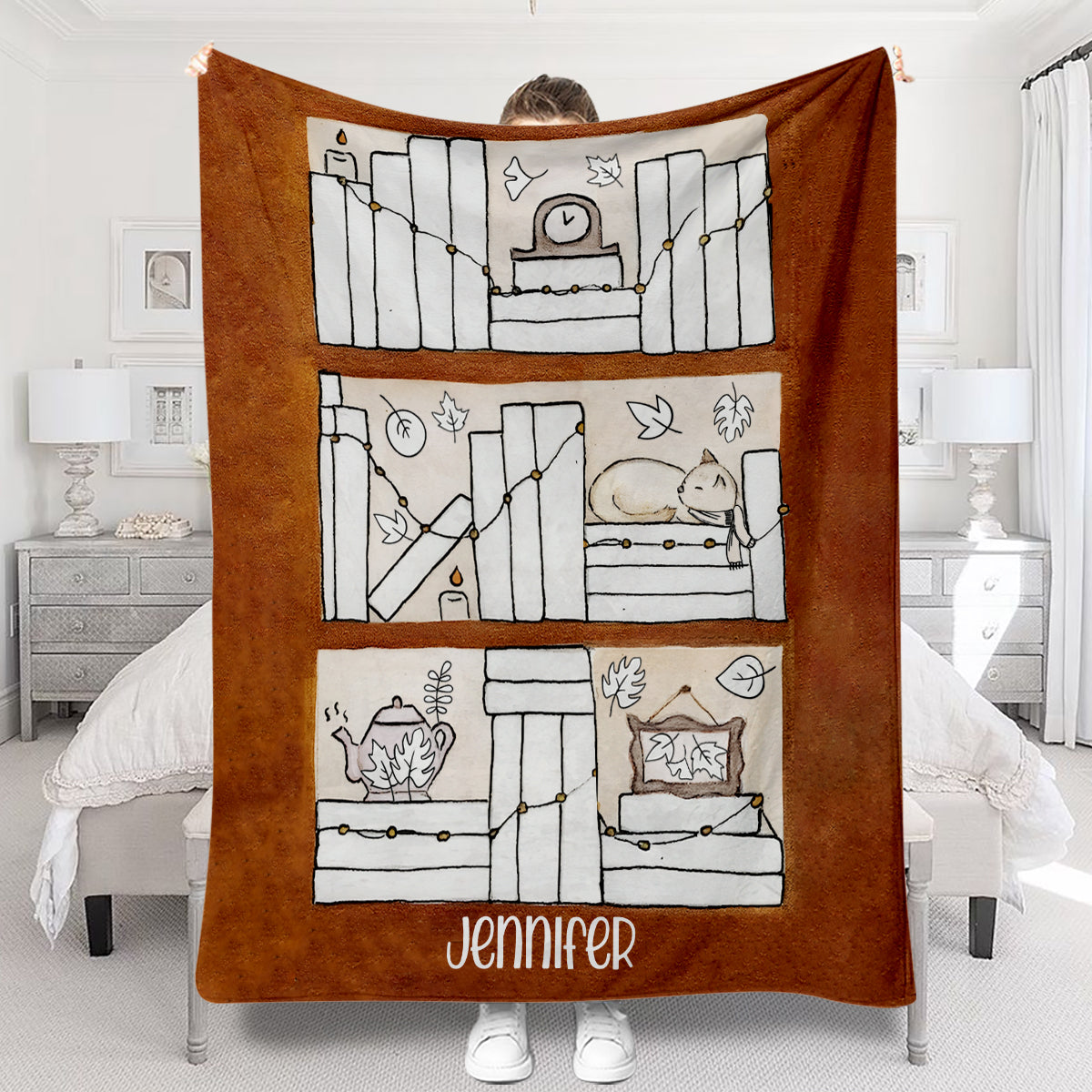 Four Seasons Reading Tracker - Personalized Book Blanket