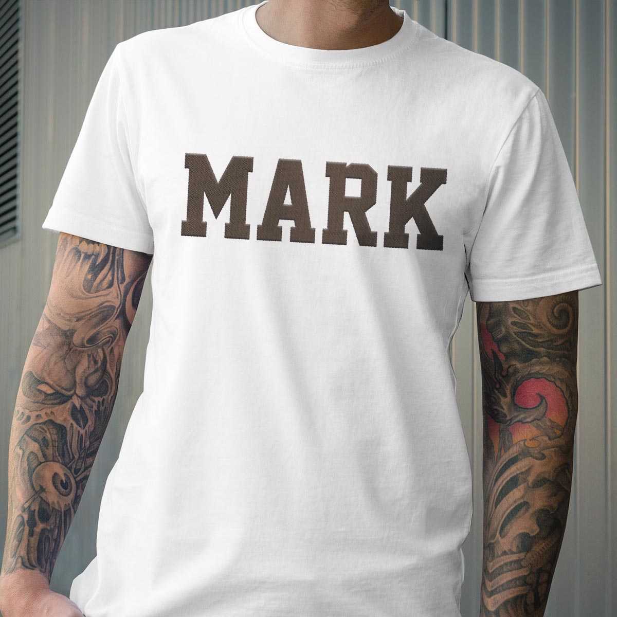 Custom Name - Personalized Kid Embroidered T-shirt