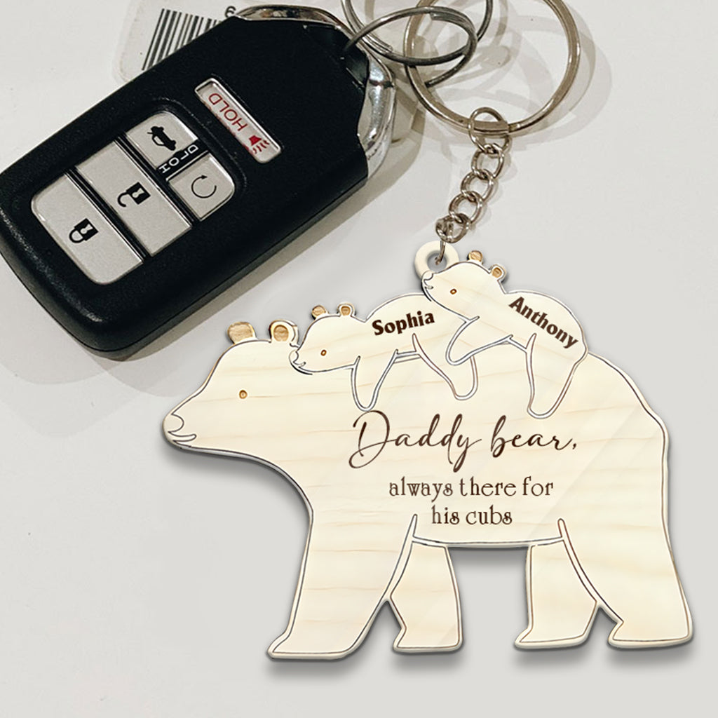 We Love You - Gift for dad - Personalized Keychain