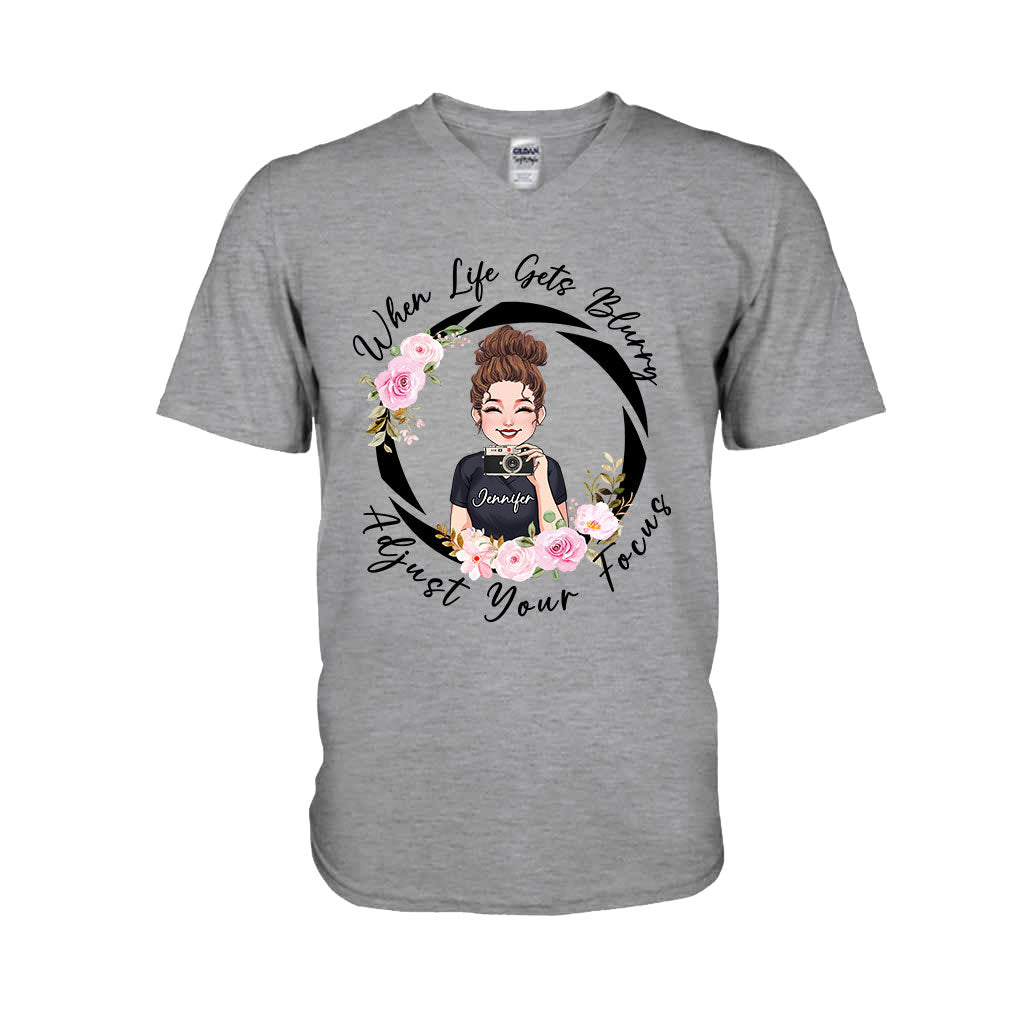 Ajustez votre mise au point - T-shirt et sweat à capuche personnalisés pour la photographie