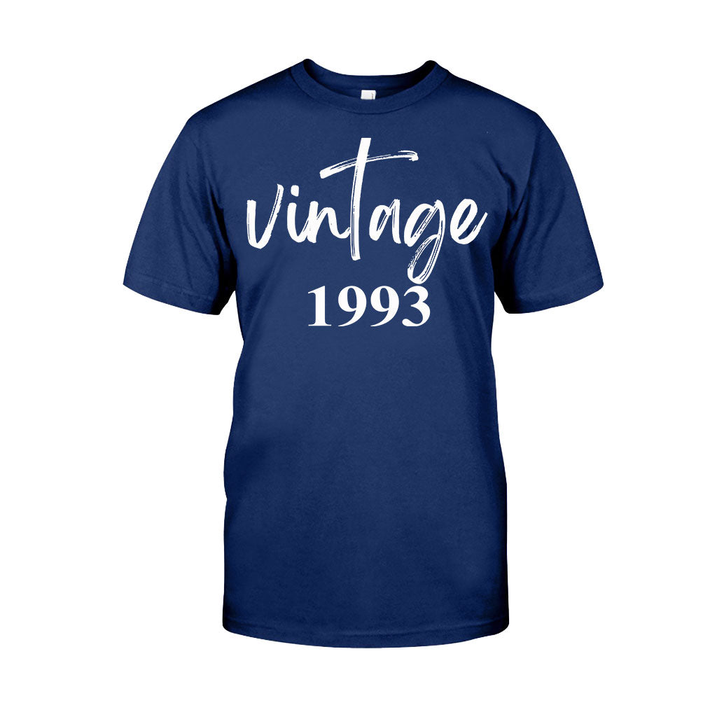 Version vintage - T-shirt et sweat à capuche personnalisés pour anniversaire