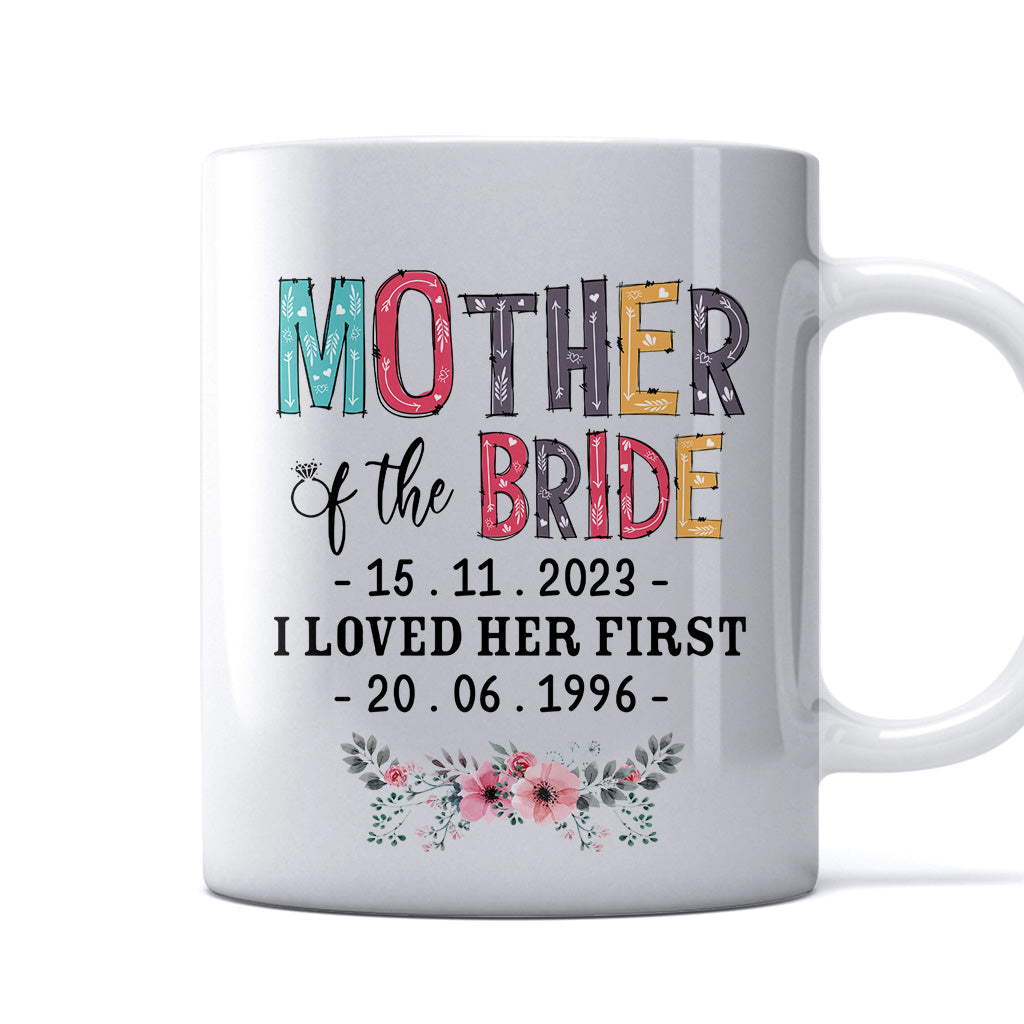 Mother Of The Bride - Personalized Mother Mug