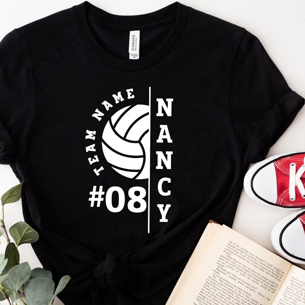 J'adore le volley-ball - T-shirt et sweat à capuche de volley-ball personnalisés