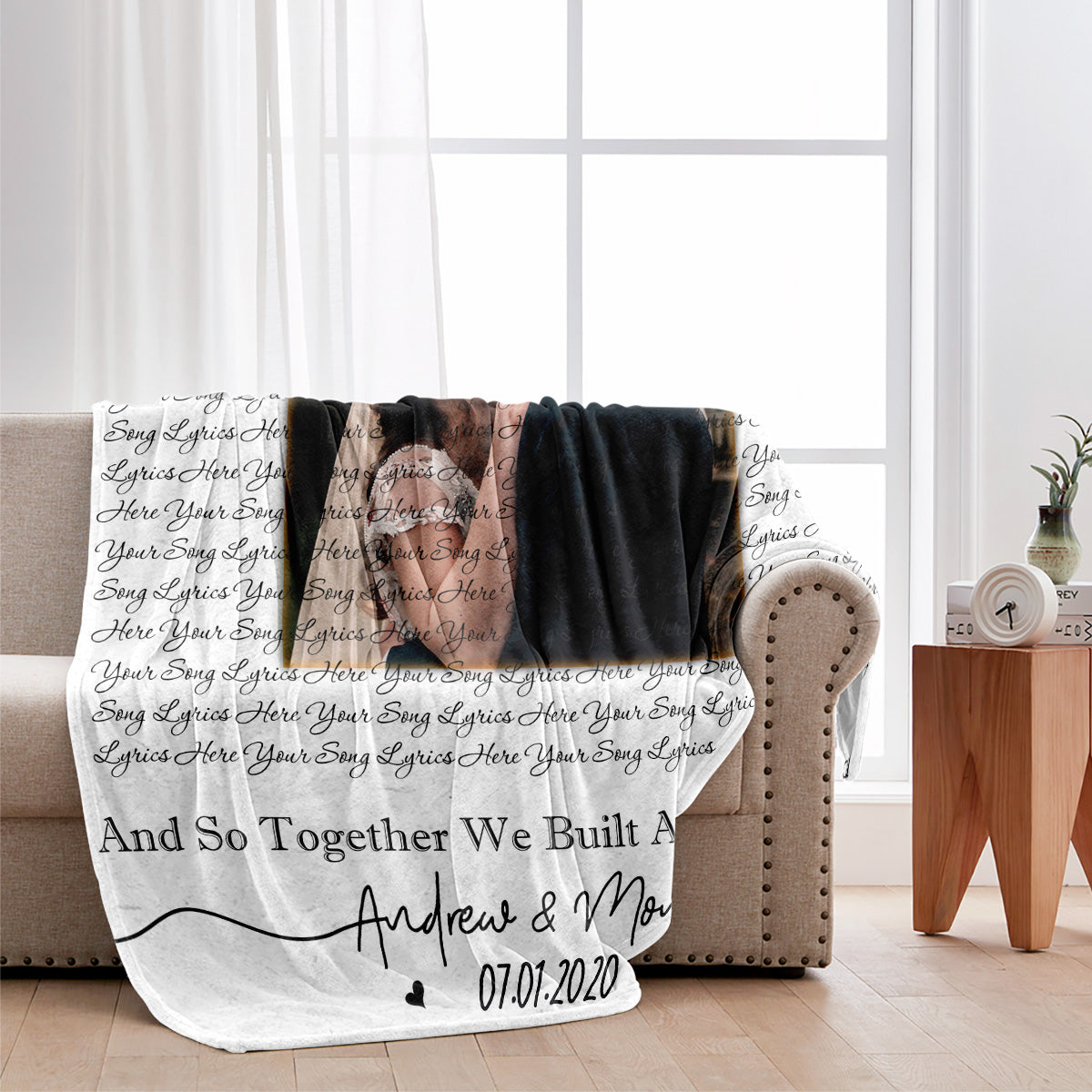 You And Me We Got This - Personalized Couple Blanket