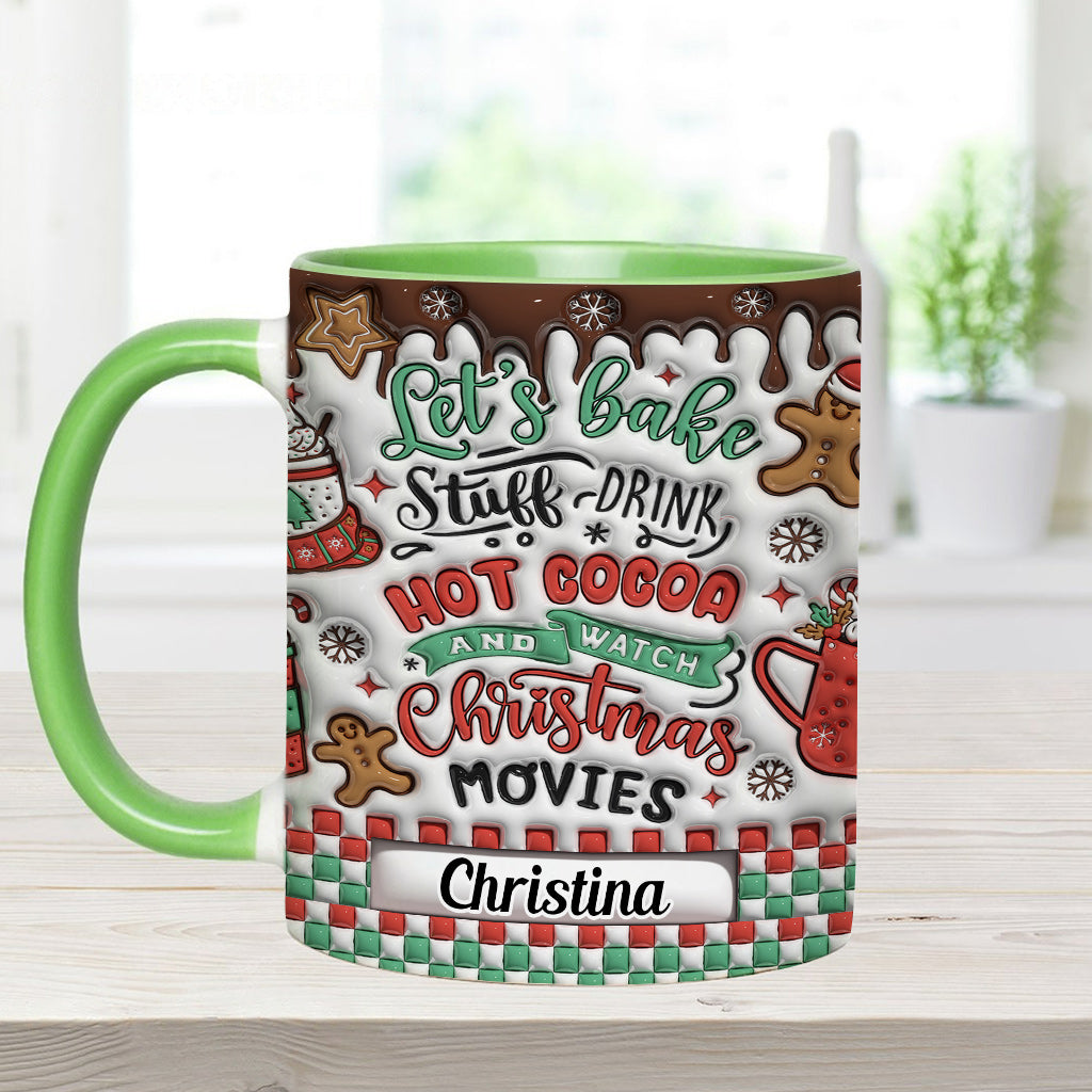 Let's Bake Stuff - Personalized Baking Accent Mug