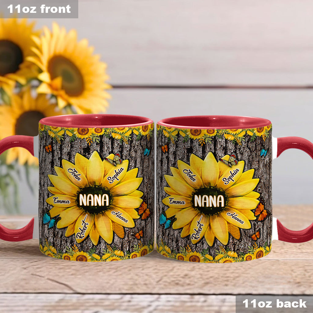 Nana's Garden - Personalisierte Tasse mit Oma-Motiv