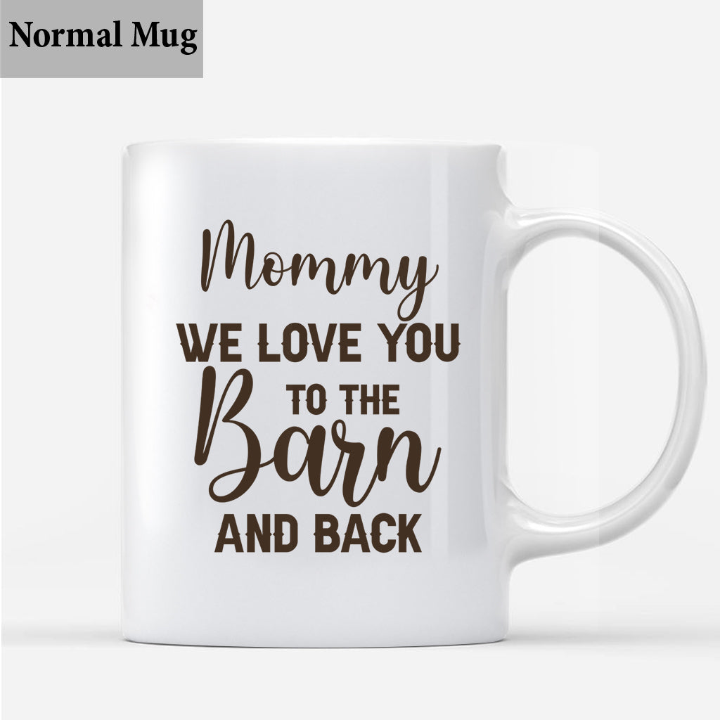 Daddy's Little Ponies - Horse gift for dad,grandpa, husband, him - Personalized Mug