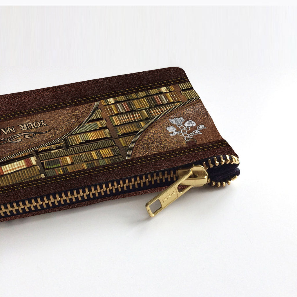 Pochette personnalisée pour bibliothécaire - Bibliothèque