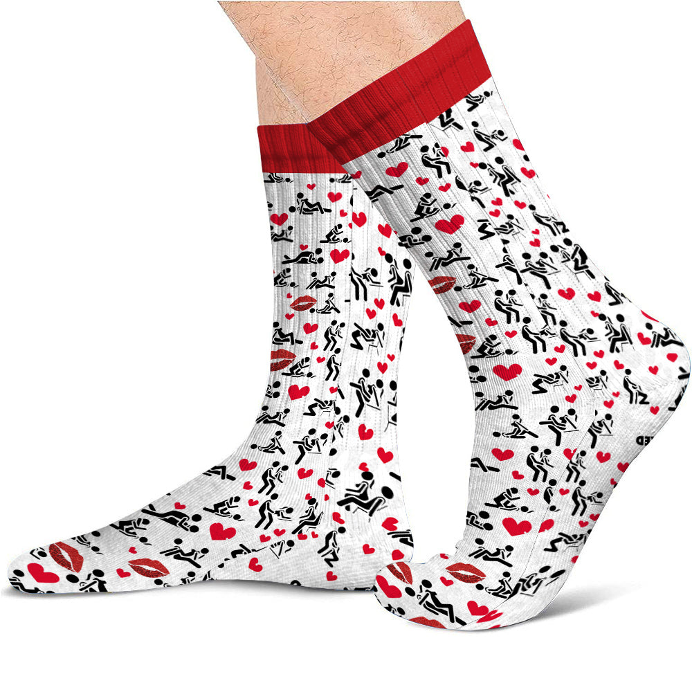 I Love You - Personalized Couple Socks