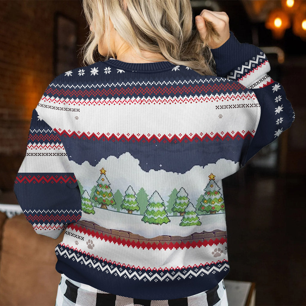 Ich brauche Bier und meinen Hund – personalisierter Hundepullover