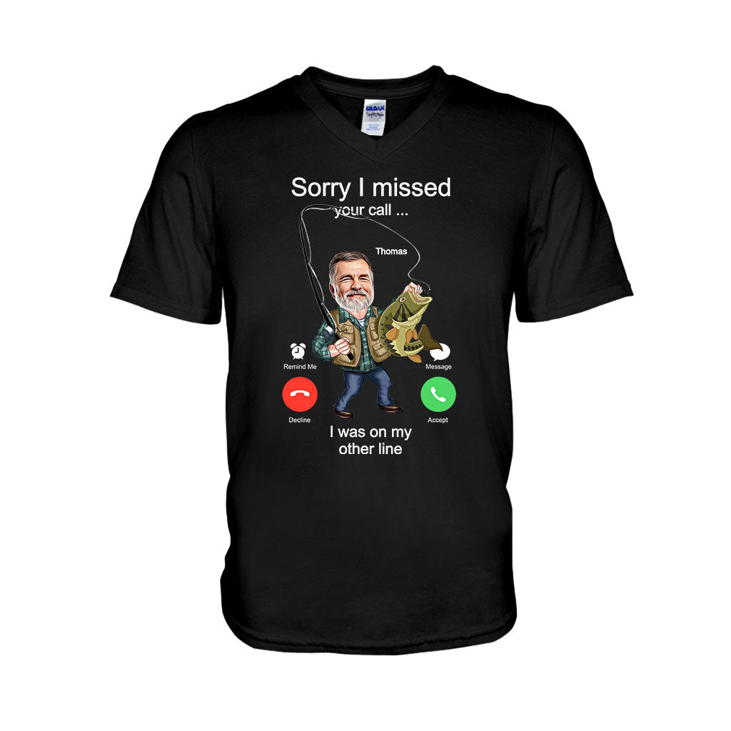Photo Inserted Funny Fishing Keeping It Reel - Personalized Fishing T-shirt And Hoodie
