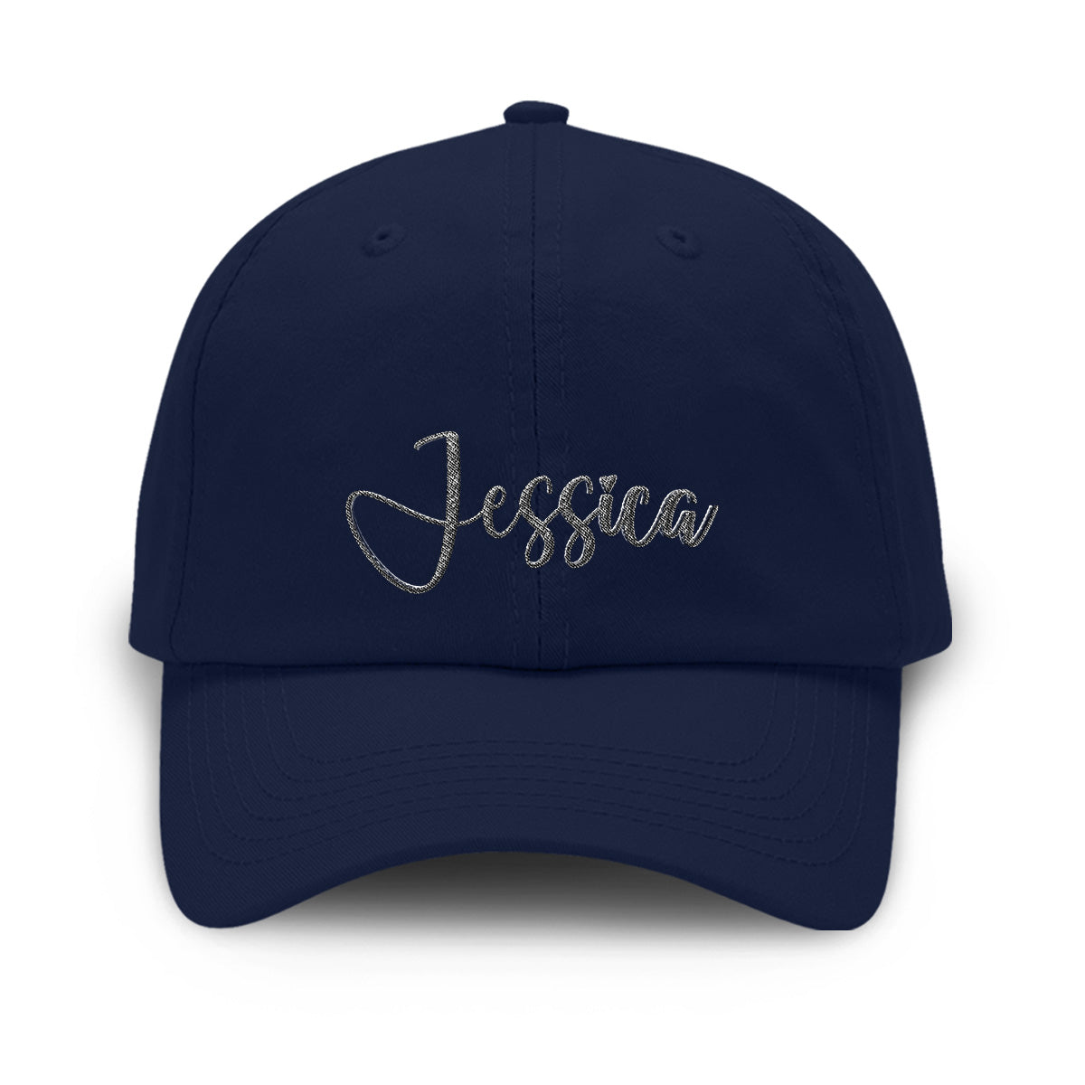 Custom Name - Personalized Couple Embroidered Classic Cap