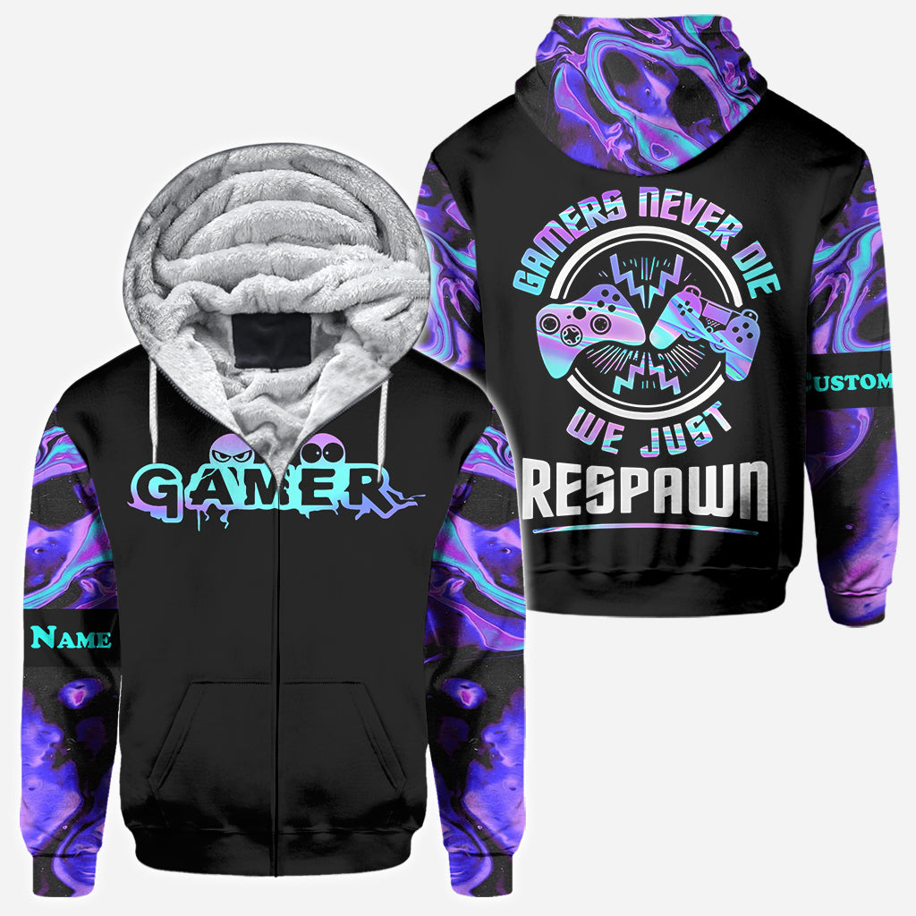 We Just Respawn - Personalized Video Game All Over Shirt