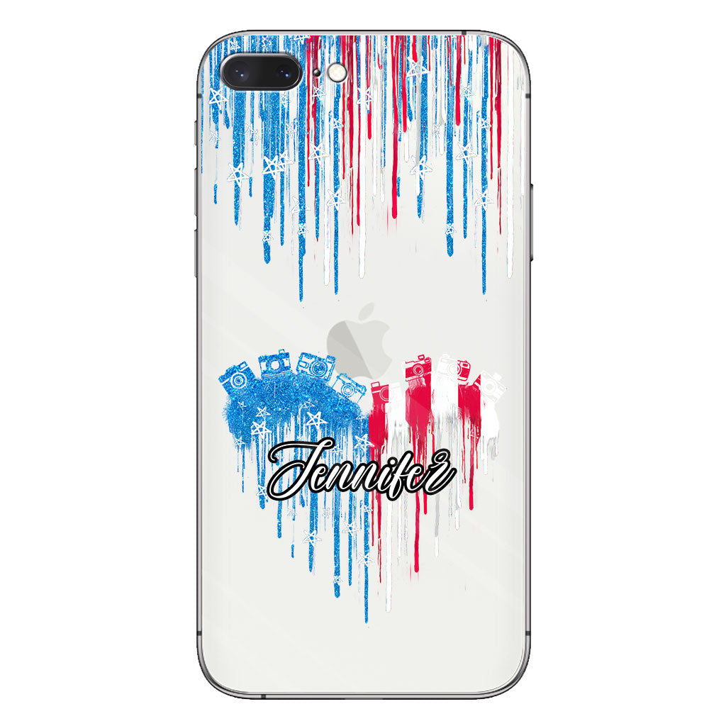 Love Photography - Personalized Photography Clear Phone Case