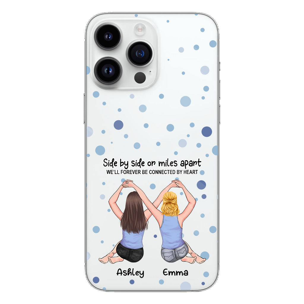 Bestie Forever - Bestie gift for sister - Personalized Clear Phone Case