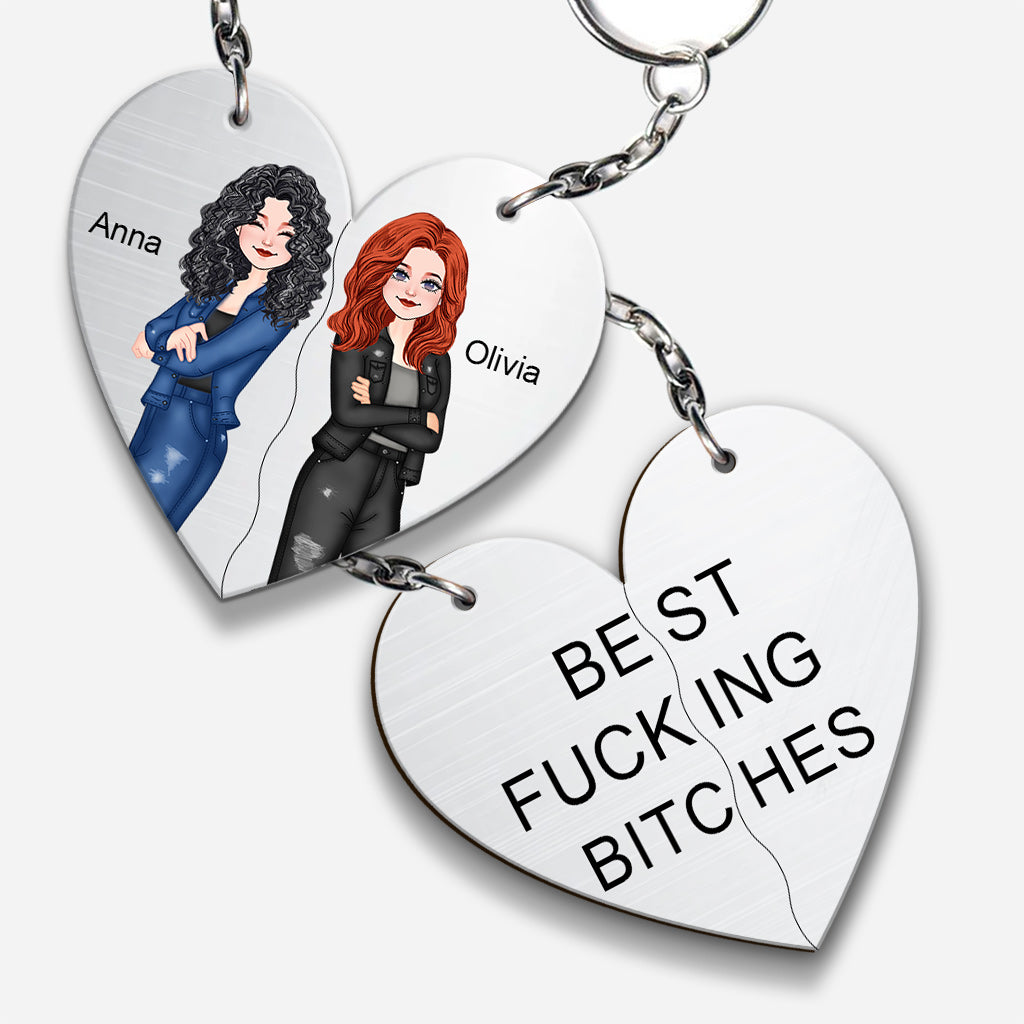 Funny Keychain For Best Friends - Gift for friend - Personalized Keychain