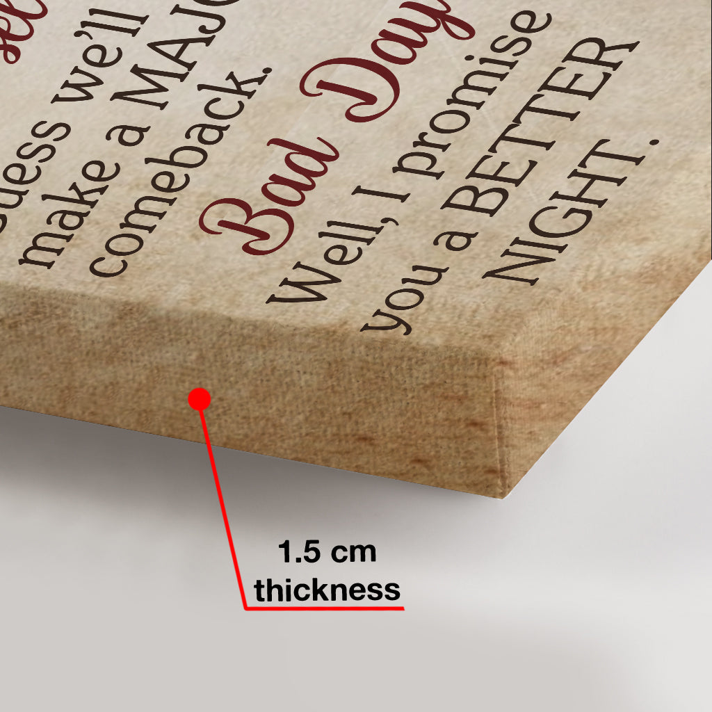 We're A Team You Got Me I Got Us - Personalized Husband And Wife Canvas And Poster