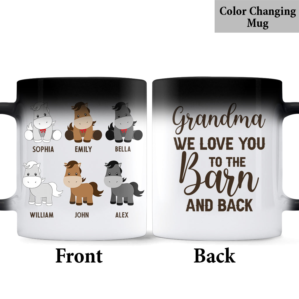 Daddy's Little Ponies - Horse gift for dad,grandpa, husband, him - Personalized Mug