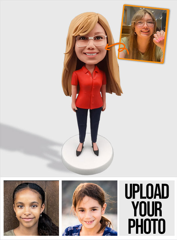 Custom Figure - Personalized Daughter Bobblehead