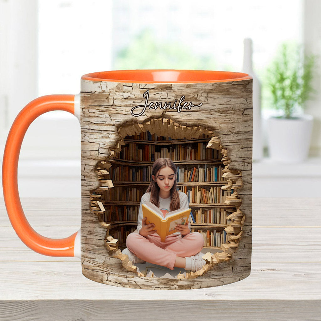 My Reading Corner - Personalized Book Accent Mug