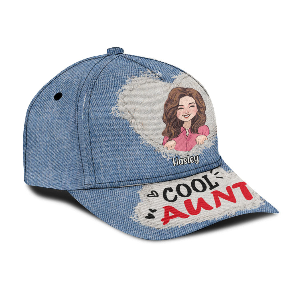 Cool Aunt - Personalized Aunt Classic Cap