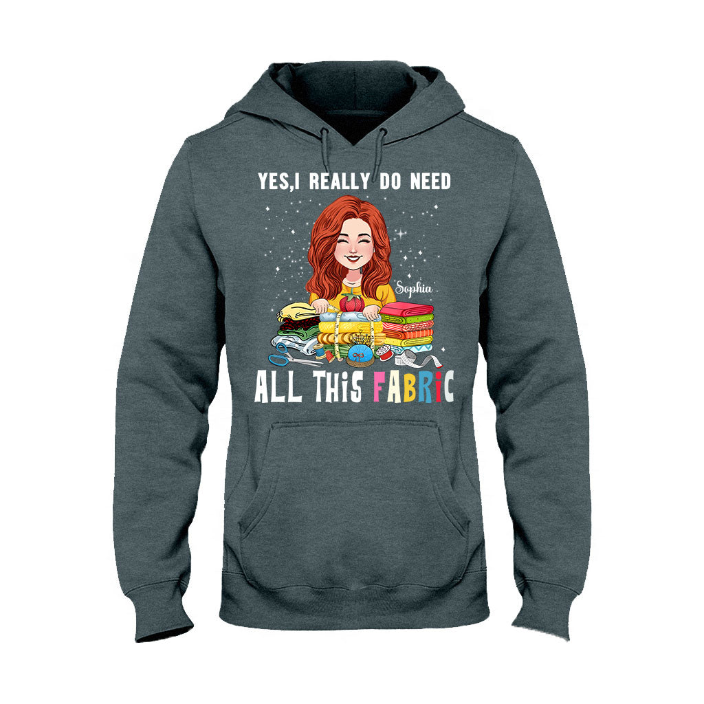All This Fabric - Personalized Sewing T-shirt And Hoodie