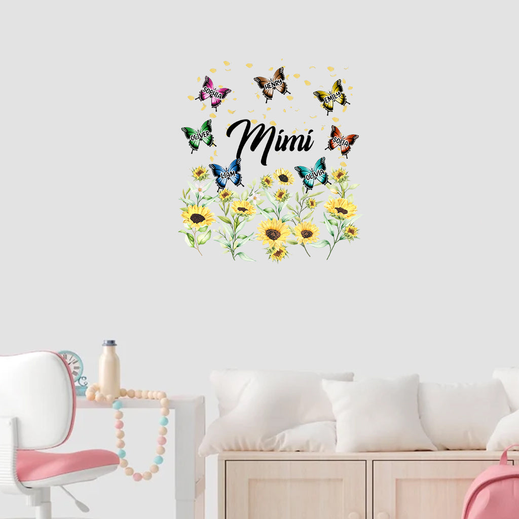 Best Grandma/Mimi/Nana Ever - Personalized Grandma Decal Full