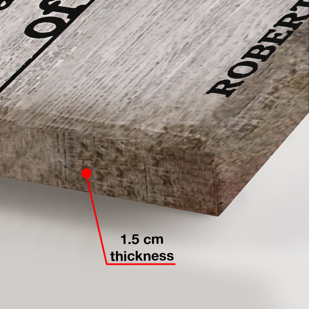 Das sind wir – Personalisierte Jagd-Leinwand und Poster