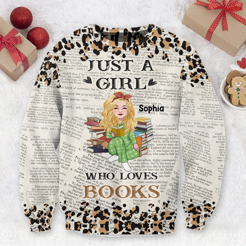 One More Chapter - Personalized Book Ugly Sweater