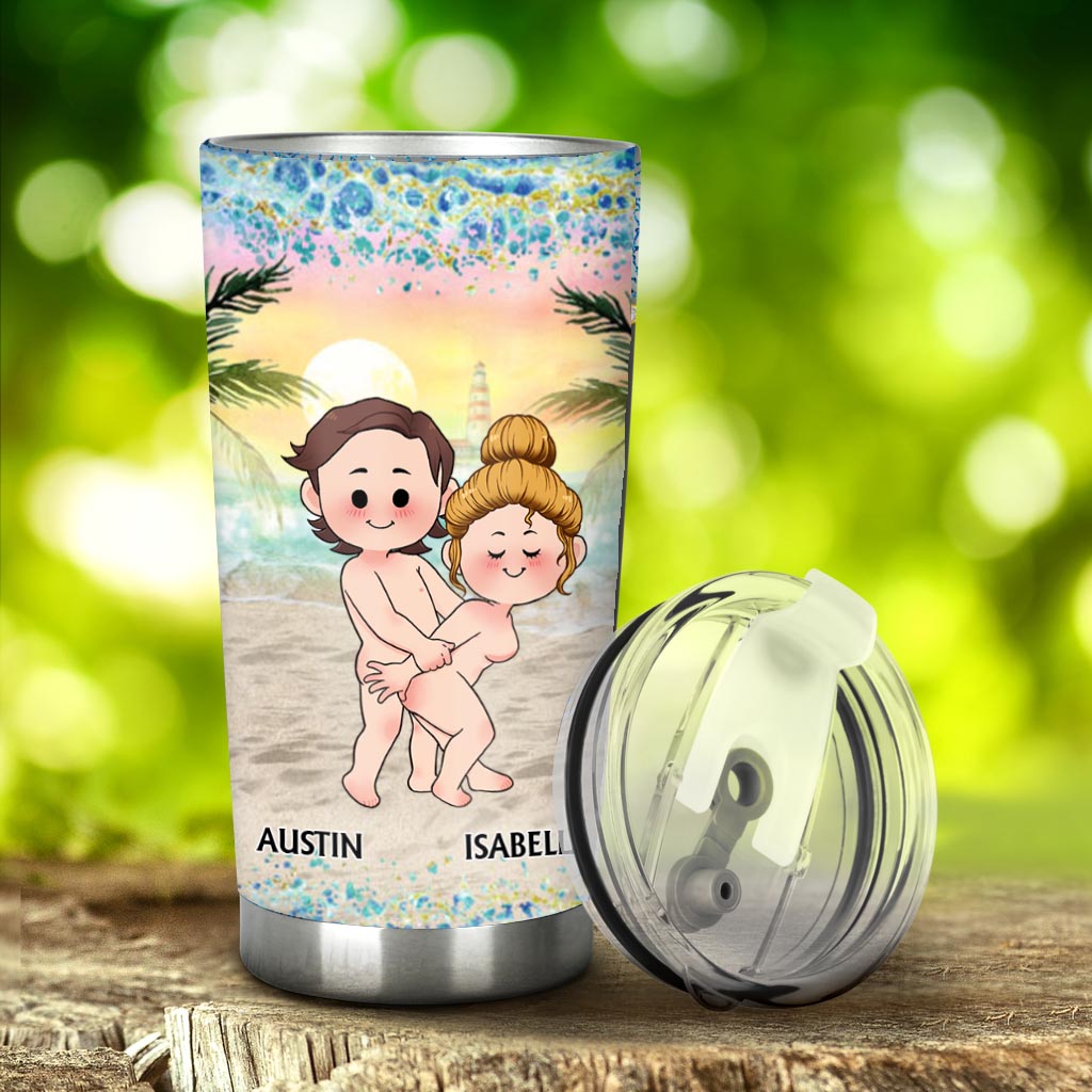 Just For You - Personalized Couple Tumbler