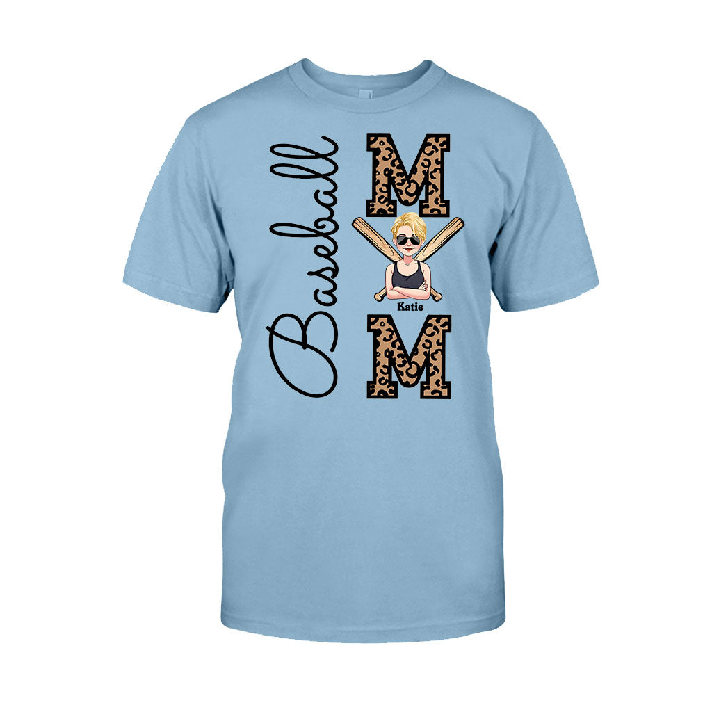 Baseball Mom - Personalized Baseball T-shirt and Hoodie