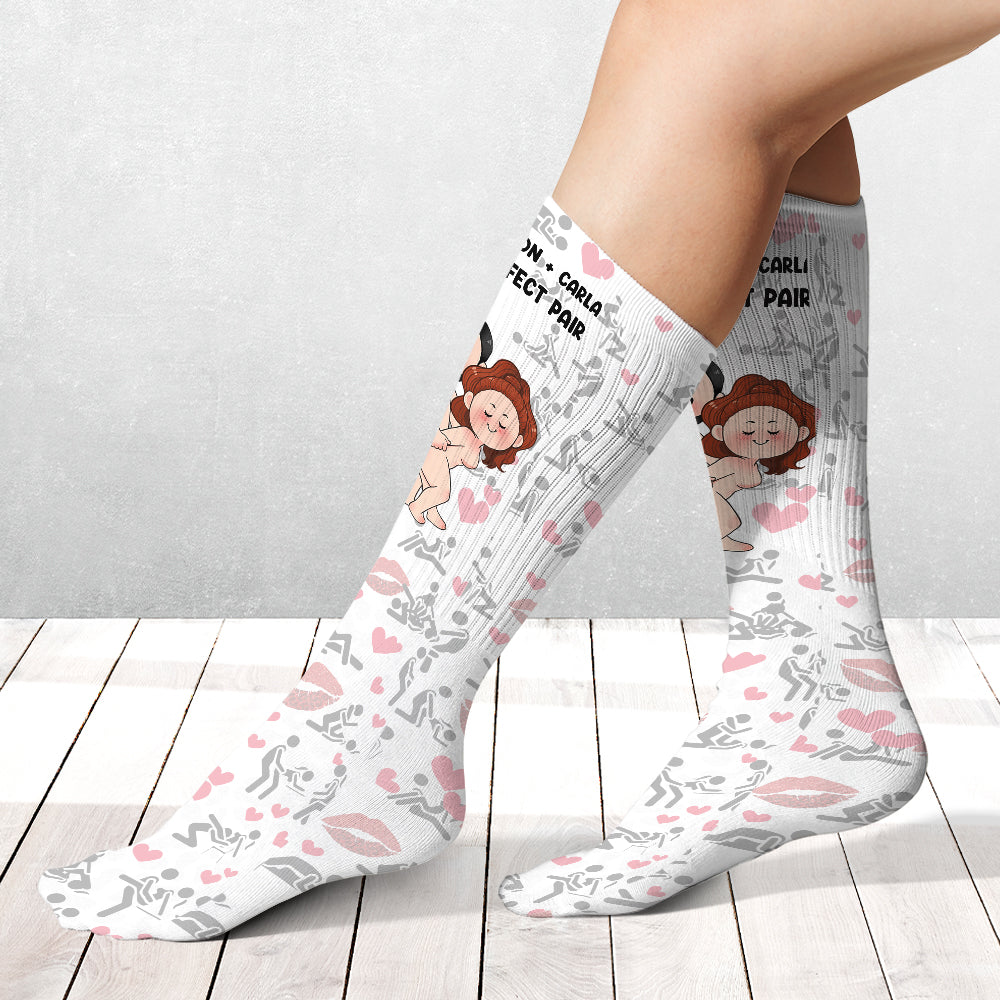 Perfect Pair - Personalized Couple Socks