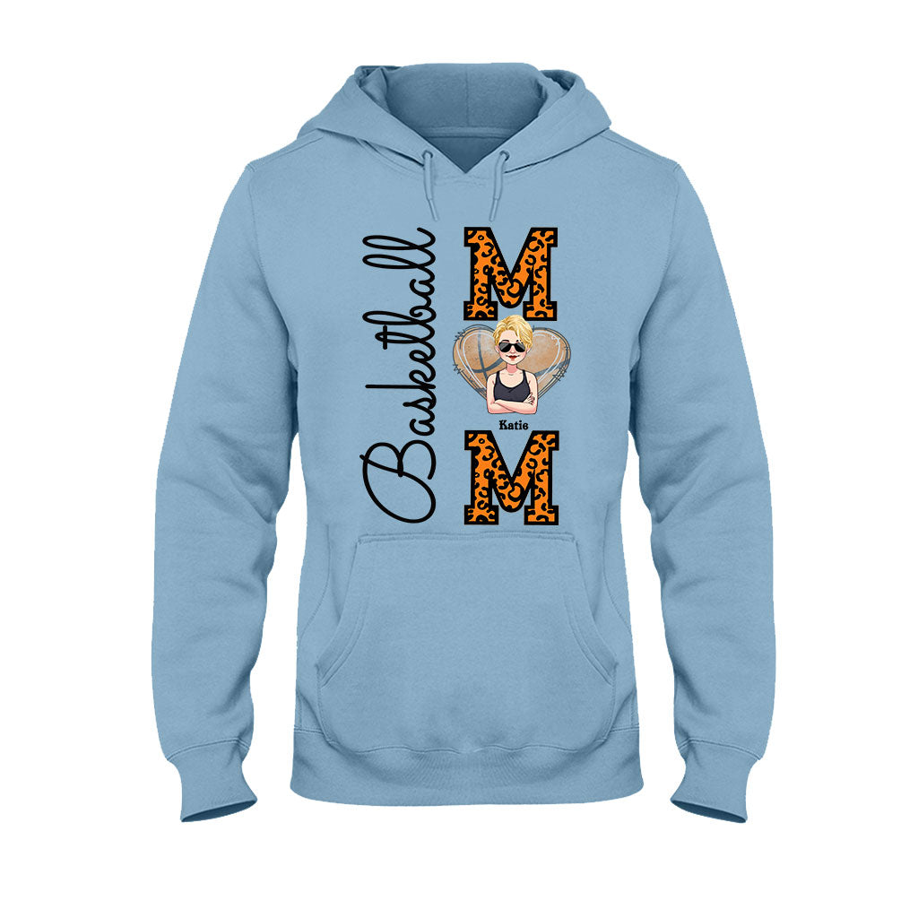 Basketball Mom - Personalized Basketball T-shirt and Hoodie
