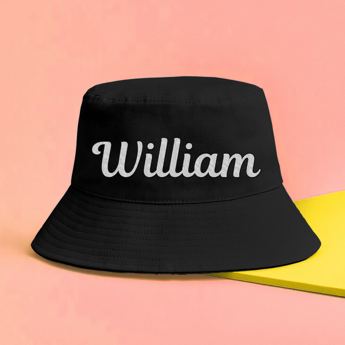 Custom Name - Personalized Father Embroidered Bucket Hat