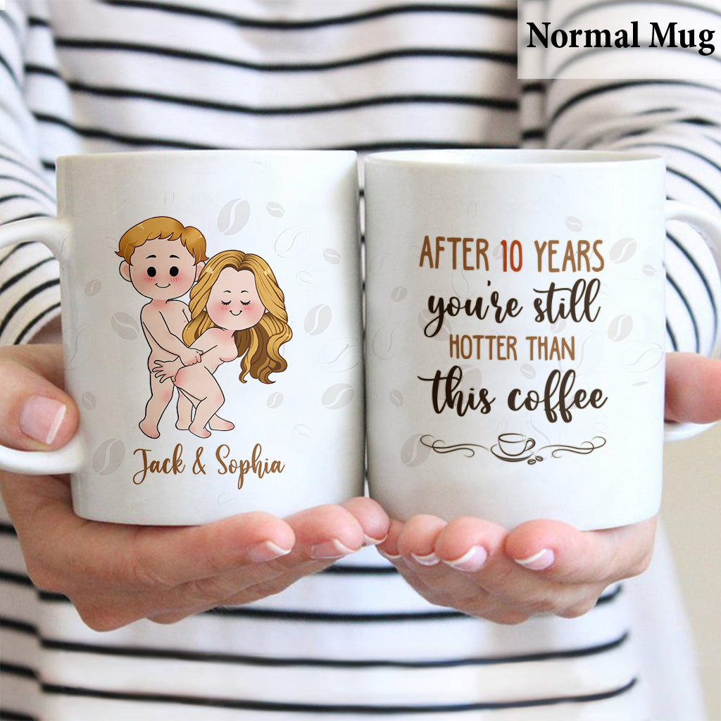 After 10 Years - Personalized Couple Mug