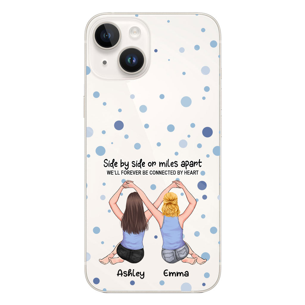 Bestie Forever - Bestie gift for sister - Personalized Clear Phone Case