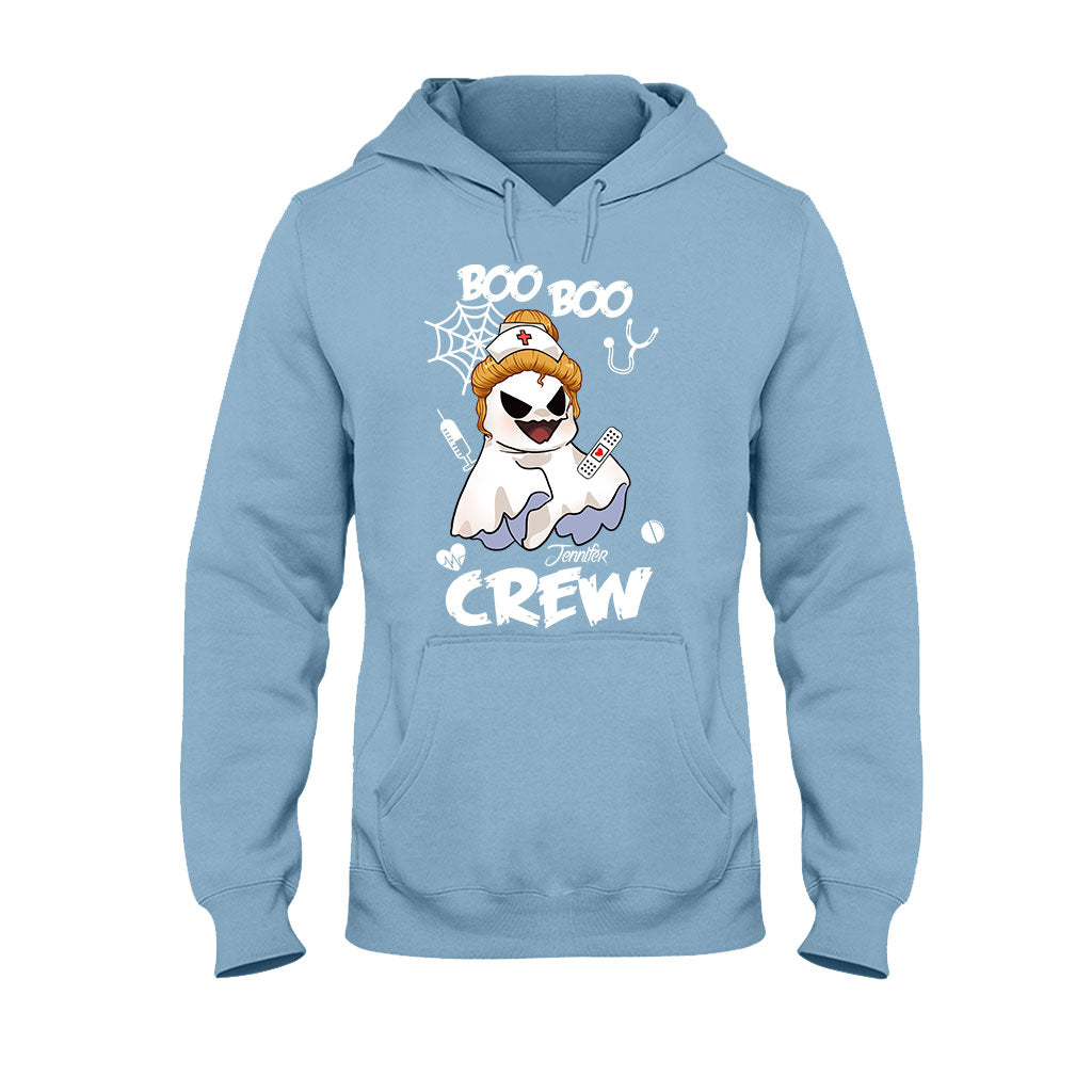 Boo Boo Crew - Personalized Nurse T-shirt And Hoodie