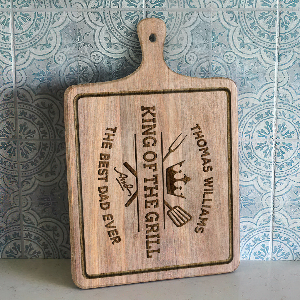 Dad Cutting Board - Gift for dad - Personalized Cutting Board